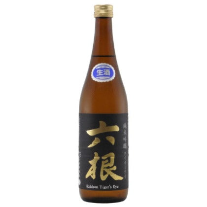 六根 純米吟醸タイガーアイ しぼりたて 720ml