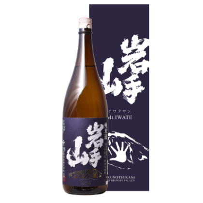 純米酒　岩手山　箱付き　1.8リットル